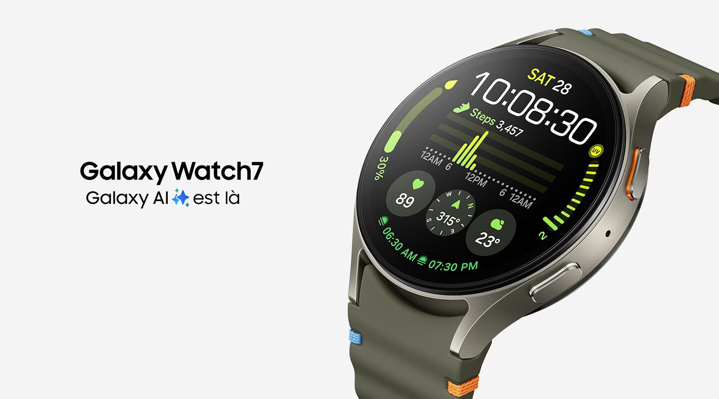 Montre connectée Samsung Galaxy Watch7 40 mm