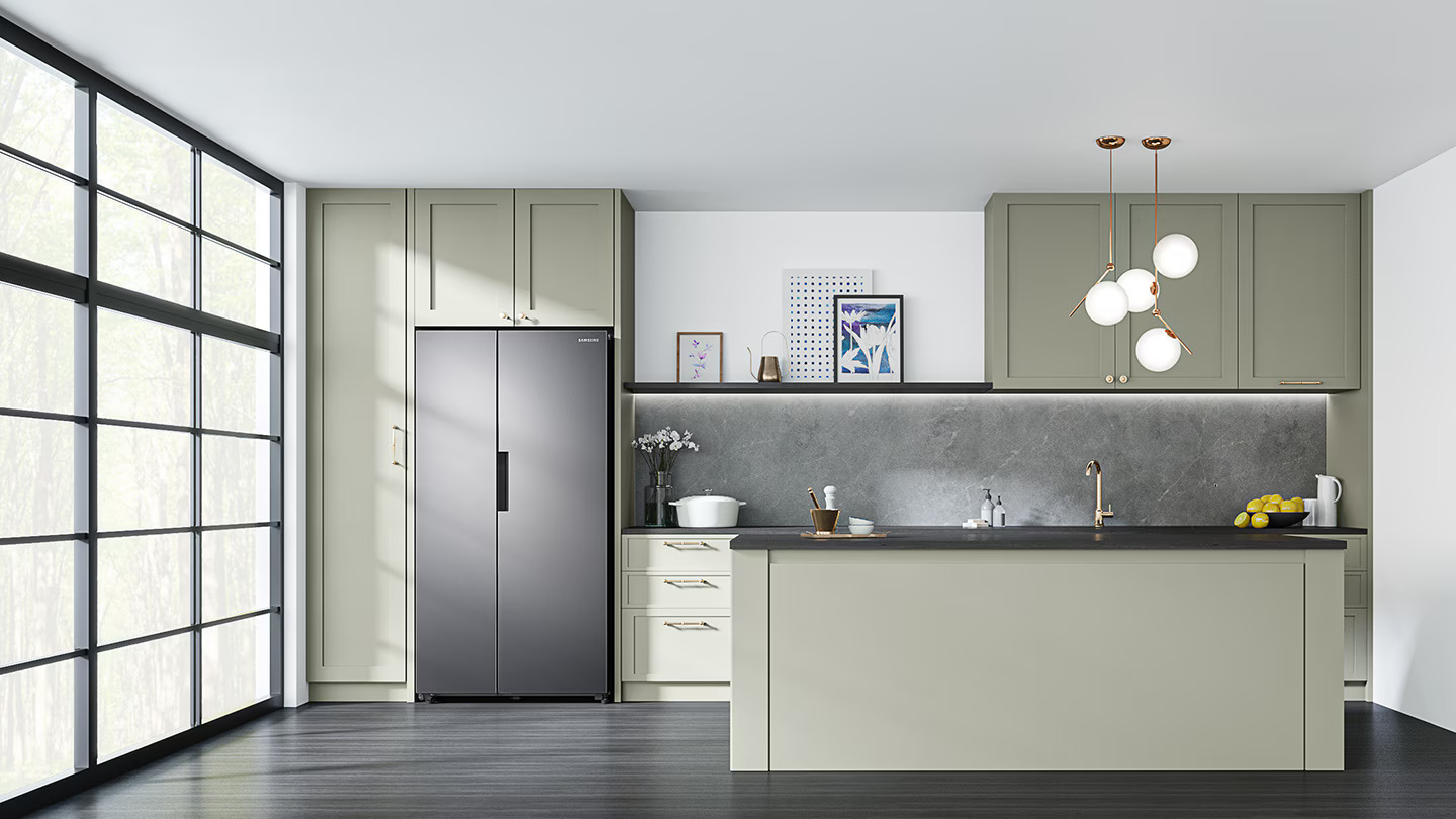 Réfrigérateur Samsung RS66 Side By Side 641L fiche technique