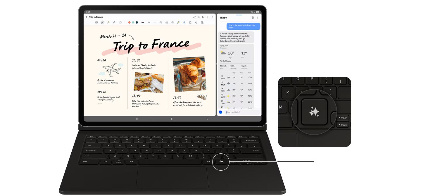 Galaxy Tab S10 FE 5G fiche technique