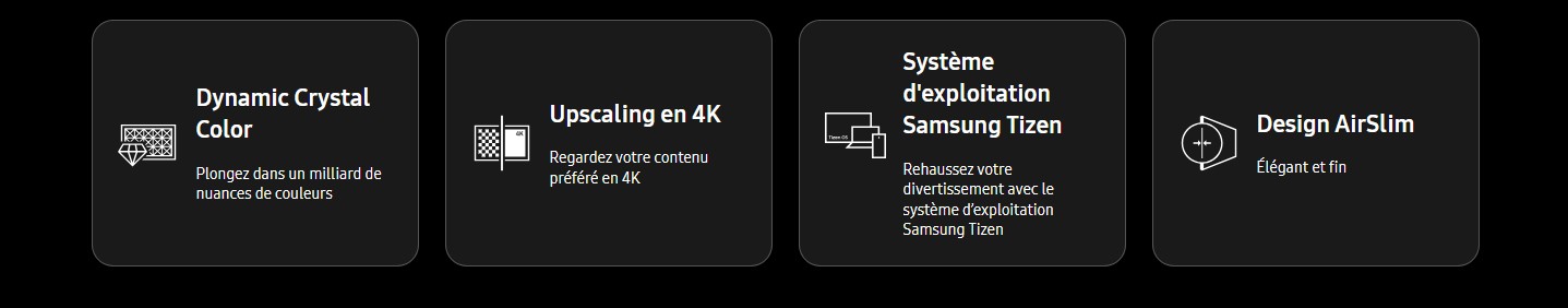 Samsung Smart Tv 4K Crystal UHD  CU7000