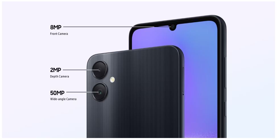 Samsung Galaxy A05 camera