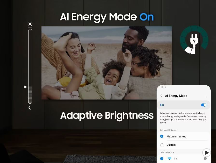 smart tv mode economie ai samsung tunisie